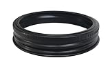 THINKCHANCES Food Safe and BPA Free Matt Black Aluminum Screw Rust Resistant Metal Rings/Bands for Mason, Ball, Canning Jars (12 Pack, Regular Mouth)