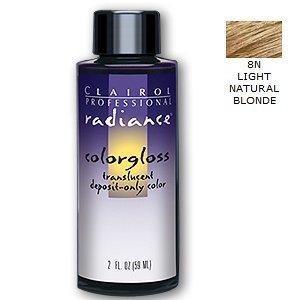 Clairol Pro Radiance Colorgloss 007 8N Light Natural Blonde 2 Oz