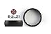 BULZi Wedding Bands, Massaging Comfort Fit Premium Silicone Ring with Airflow, Men's 8mm Classic Dome Design, Breathable Flexible Work Safety Comfort (Black Size 12)