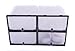Shoe Storage Boxes | Clear Storage Box & Organizer | Storage Solution & Organization (4 pack)