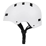 Critical Cycles Classic Commuter Bike/Skate/Multi-Sport CM-1 Helmet with 10 Vents, Matte White, Medium: 55-59 cm / 21.75