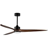 Maxim Lighting 88833BK Woodwind - 3 Blade Ceiling Fan with Light Kit-14.5 Inches Tall and 72 Inches Wide, Finish Color: Black