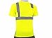JORESTECH Safety T Shirt Reflective High Visibility Short Sleeve Yellow/Lime ANSI Class 2 Level 2 Type R TS-01 (2XL)