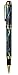 Xezo Maestro Rollerball Pen, Fine Point. Natural New Zealand Pāua Abalone Sea Shell Inlay with 18 Karat Gold Plating. Handcrafted, Limited Edition, Serialized