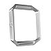 MoKo Frame Compatible with Fitbit Blaze, Stainless Steel Replacement Metal Frame Housing for Fitbit Blaze Smart Watch - Silver