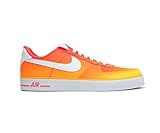Nike Men's Air Force 1 AC BR QS, ATOMIC MANGO/WHITE/ORANGE, 9.5 M US