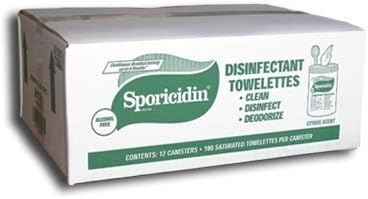 Disinfectant Towelettes Canister Dispenser