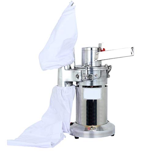 15Kg/h Commercial Grain Grinder Mill Industrial Automatic Desk-Top Continuous Hammer Mill Herb Grinder Pulverizer - Thumbnail 7