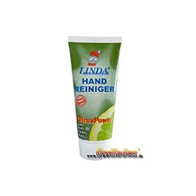 Linda'Hand-Reiniger' - CitrusPower 200ml Tube mit Ostalgie-Karte Alles Gute