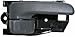 97-01 TOYOTA CAMRY FRONT DOOR HANDLE RH (PASSENGER SIDE), Inside, Gray, without Case (Gray), (= REAR) (1997 97 1998 98 1999 99 2000 00 2001 01) T462131 69205AA010B0