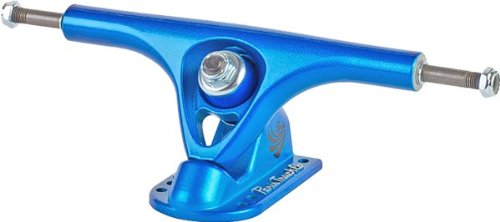 Paris V2 180mm Hi Blue Steel / Navy Longboard Trucks - 9.75" Axle (Set of 2)