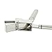 HeyLR Stainless Steel 18/8 Garlic Press Oval Handle Crush Garlic Cloves and Ginger with Ease