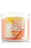 Bath Body Works Peach Bellini 3-Wick Scented Candle