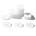 Litorange Outdoor Garden Hose Washers Gasket 40-Piece Combo Pack Clear. Made from Soft Silicone (Better Sealing Than Rubber),Used for Faucet 3/4