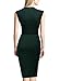 Miusol Women's Vintage Floral Lace Cocktail Evening Party Dress