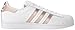 adidas Originals womens Superstar Sneaker, White/White, 7.5 US
