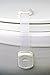 Child Locks for Toilet (Pack of 3) - Child Proofing Toilet Seat & Lid Locks with Strong 3M Adhesive - Easy Installation | No Tools Or Drilling - Keep Your Children Safe (White)