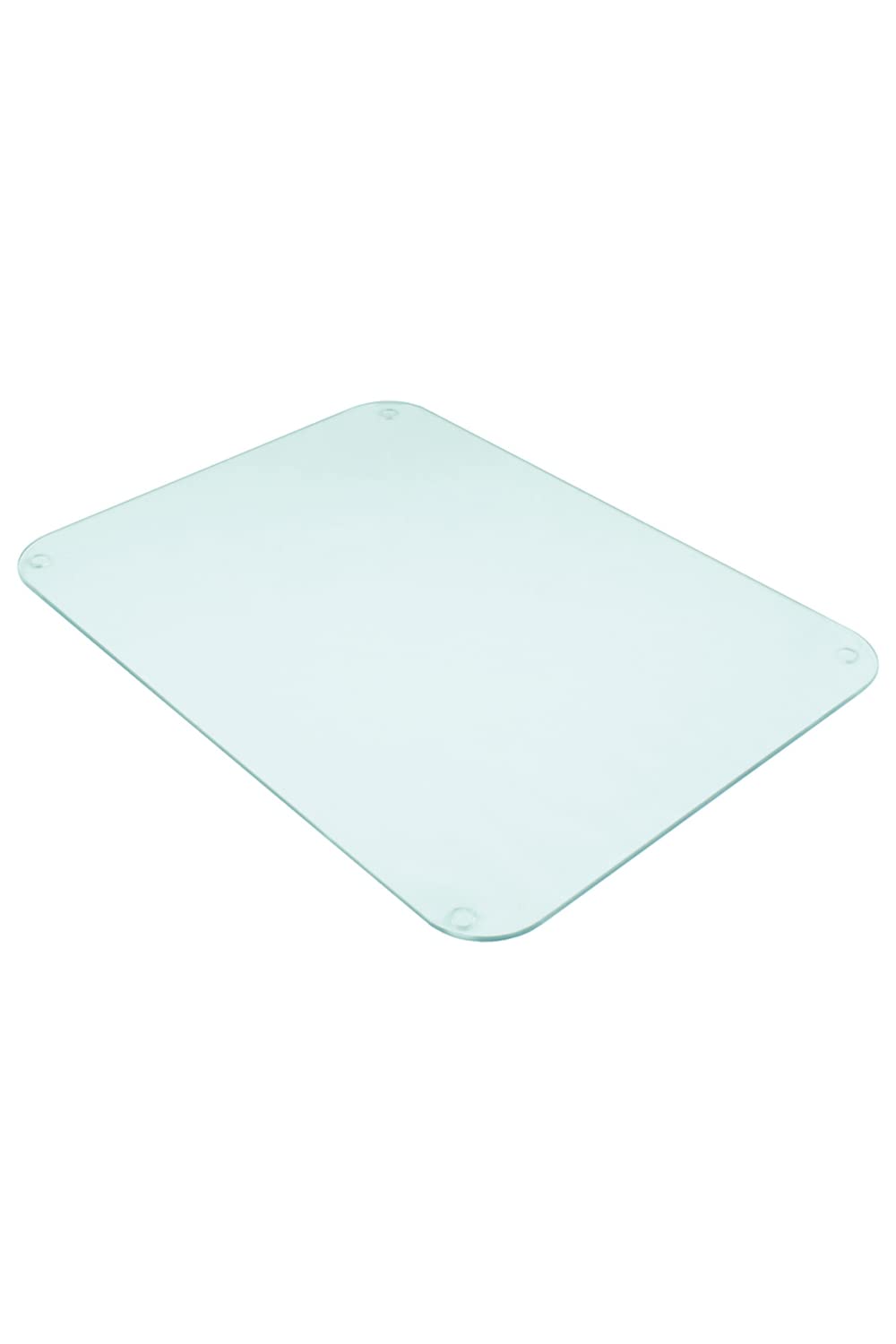 Premium Glass Chopping Board - Clear Frosted Glass Large Kitchen Worktop Saver Protector