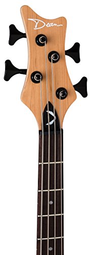 Dean E2 VN Edge 2 Bass Guitar, Vintage Natural