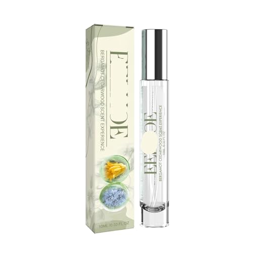 TS TAC-SKY Cedar Bergamot Perfume - Long-Lasting Fresh Woody Scent(3PCS)