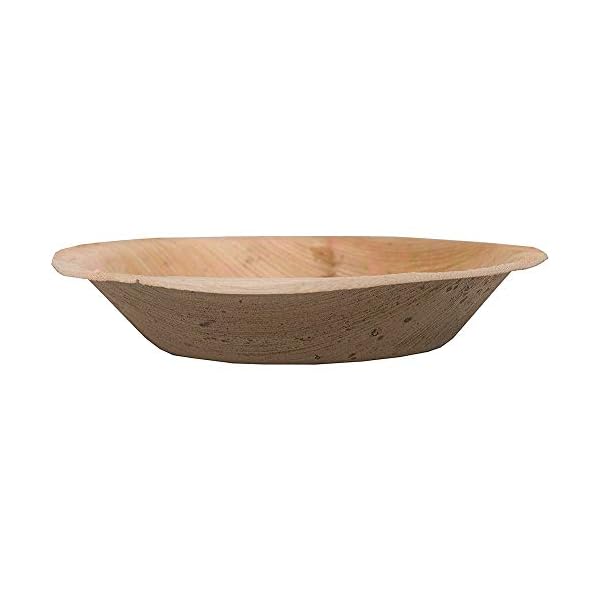 Disposable-Palm-Leaf-Bowl-25-Pack-Compostable-and-Biodegradable-Bowls-Round-7-inch-100-All-Natural-Palm-Bowl-Tableware-for-Picnics-BBQ-and-Outdoor-Parties Signature Packaging Disposable Palm Leaf Bowl- 25 Pack - Compostable and Biodegradable Bowls - Round 7 inch - 100% All…