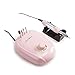 Nail Drill Electric Nail File for Acrylic Nails, Manicure Pedicure Tools, 35000RPM (Pink) [110V] Only