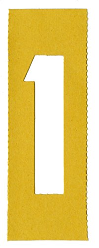 Chartpak Letter and Number Painting Stencils, A-Z and 0-9, 3 Inches H, 35 per Pack (01560)