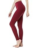 TSLA Women's Tummy Control Yoga Pants with High