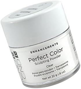 Creative Nail Perfect Color Sulpting Powder Clear Strategically placed tabs and perforations : 22 g