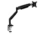 Mount-It! Single Monitor Arm Desk Mount | Gas Spring Monitor Arm | Full Motion Articulating Height Adjustable | Fits 21 22 23 24 27 30 32 Inch VESA Compatible Computer Screen | Clamp and Grommet Basethumb 1