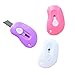 Olpchee Mini Retractable Utility Knife Letter Opener Portable Box Paper Cutter Touch Knife (Random Color) (3Pcs)