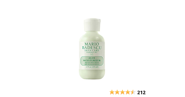 aloe moisturizer mario badescu