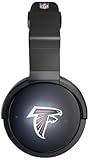 iHip NFH44ATF Official NFL Atlanta Falcons Pro DJ LED Light-Up Logo Headphones