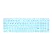 Keyboard Cover Compatible with 15.6” HP Pavilion 15-ab 15-ac 15-ae 15-af 15-an 15-ak 15-as 15-au 15-ay 15-ba 15-bc 15-bk Series, HP Envy x360 m6-ae151dx m6-p113dx m6-w, HP OMEN 15-ax -(Hot Blue)