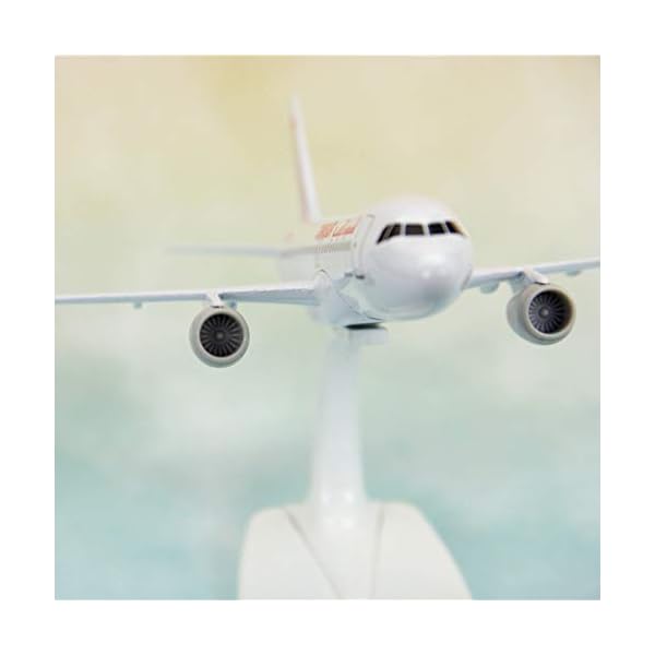 NUOLANDE 16CM Sammlung Modell A320 tunesischen Airliner Metallflugzeugmodell Flugzeug Modell Flugzeug-Modell-Bausätze – Bild 5