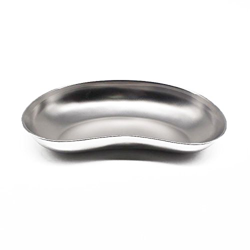 304 Stainless Steel Curved Tray Dental Medical Lab Instrument Body Piercing Serving Plate - Thumbnail 7