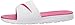 NIKE Women's Benassi Solarsoft Slide Sandal, White/Fire Berry, 11 B(M) US