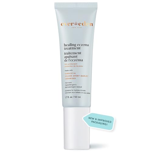 Evereden Healing Eczema Treatment, 1.7 fl oz | Eczema Cream | Clean and Fragrance Free Cream for Babies, Kids, and Adults | FSA Eligible