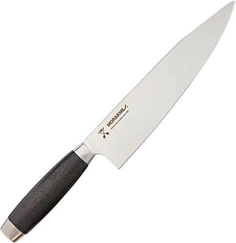 Morakniv Classic 1891 Chef's Knife with Sandvik Stainless Steel Blade, 8.7 Inch, Black