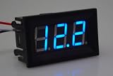SMAKN 3 Digits 0.56" 3 Wire Dc 0-100v Blue Led Digital Voltmeter Voltage Display Module with Reverse Protection