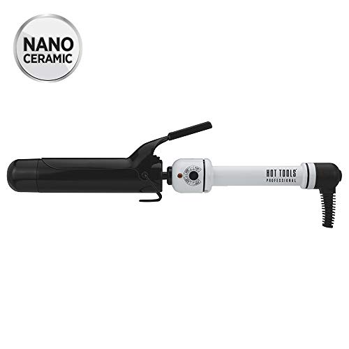 Hot-Tools-Professional-Nano-Ceramic-Curling-IronWand-for-Shiny-Curls-1-12-Inches