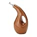 Rachael Ray Cucina Ceramics EVOO Olive Oil Bottle Dispenser with Spout - 24 Ounce, Red