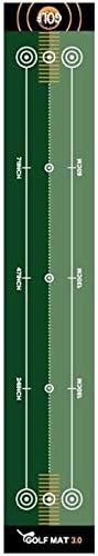 GJWYEYEYE Golf Carpet Mini Putting Ball Pad Practice Mat Indoor Golf Green Practice Office Machine Washable