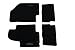 Genuine Kia Accessories 2KF14-AC000WK Black Carpet Floor Mat for Select Soul Models