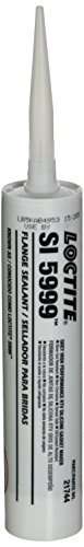 Loctite 231230 Gray 5999 Gasket Adhesive/Sealant, Paste, -75 to 625 degrees F Temperature Range, 300 mL Cartridge