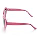 6 Neon Colors Heart Shape Party Favors Sunglasses, Multi Packs (6-Pack Pink)