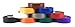 TradeGear Electrical Tape (10PK) Assorted Glossy Rainbow Colors – Waterproof, Flame-Retardant, Rubber Based Adhesive, UL Listed - Rated for Max. 600V and 80oC Use – Measures 60’ x ¾” x 0.07”