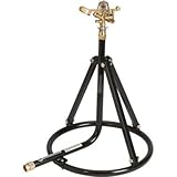 Strongway Tripod Sprinkler with Round Base