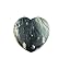 Picasso Jasper Stone Puffed Heart Shaped Rock