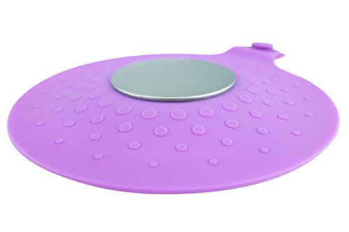 OBB Silicone Bathtub Drain Stopper (Purple)
